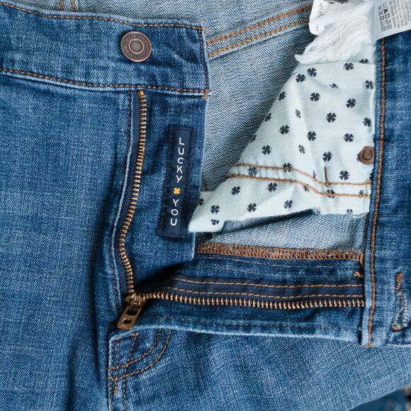 Lucky Brand 221 Straight Jeans Mens 36X32 Blue Medium Wash - Picture 8 of 13